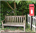 Seat  &  Post Office Postbox