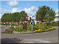 Roundabout at Houndstone Retail Park