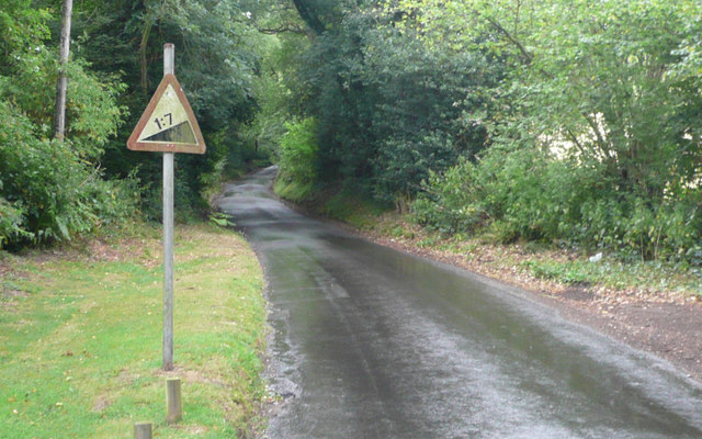 Alderbrook Road - Steep Hill 1:7