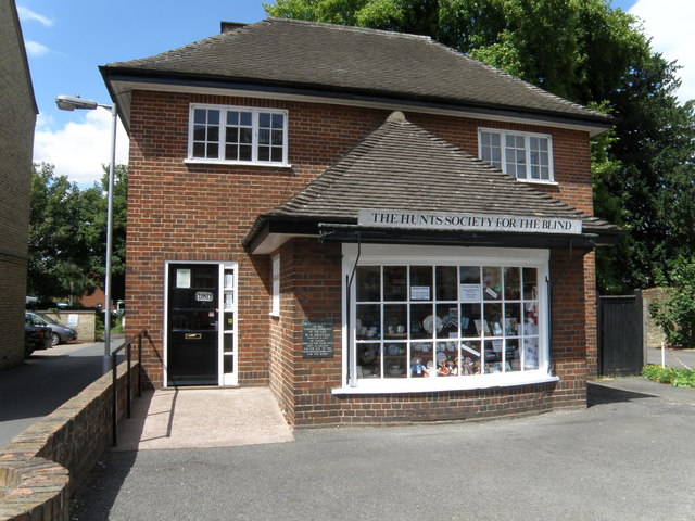 Hunts society for the blind, Huntingdon © Michael Trolove :: Geograph ...