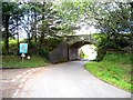 Old railway bridge at Steele Road