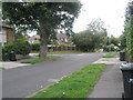 Approaching the junction of Bellevue Lane and Garland Avenue