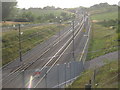 CTRL railway towards Ebbsfleet