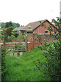 Back gardens in Church Close