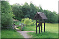 Orientation/interpretation point, western entrance to Daventry Country Park