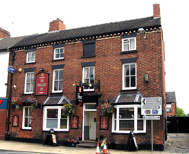 The Pheasant Inn, Newport, Shropshire