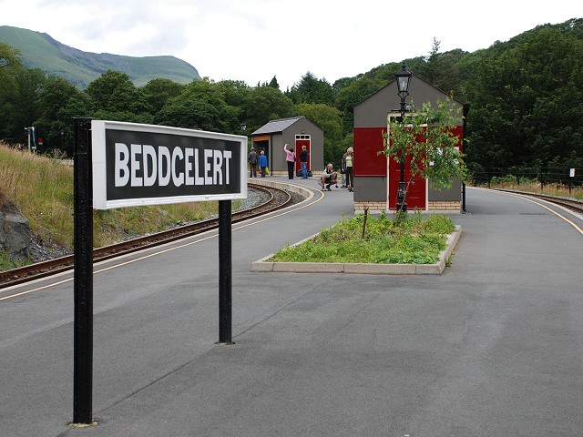 Beddgelert Station on the Welsh Highland Railway
