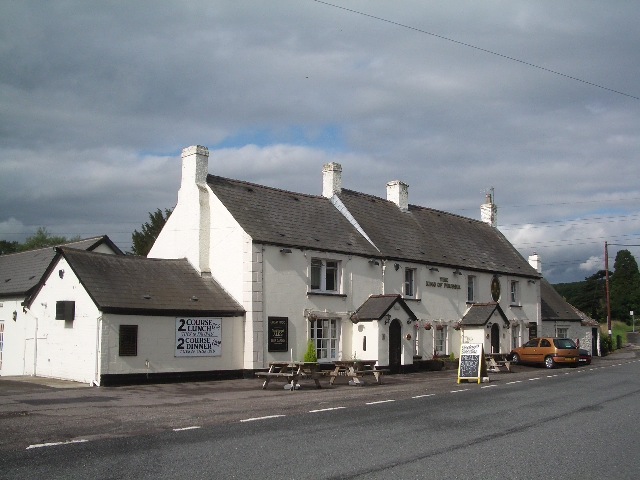 Penpergwm: The King of Prussia © Keith Salvesen :: Geograph Britain and ...