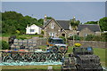 Lobster pots at Peninver