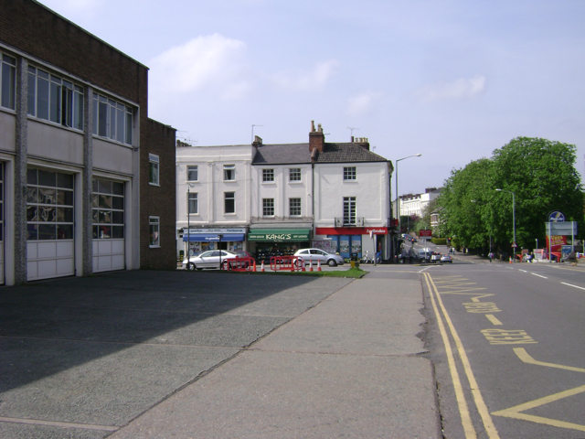 Leamington Fire Station forecourt © Robin Stott ...