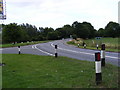 TM3560 : A12 Main Road at Stratford Corner by Geographer
