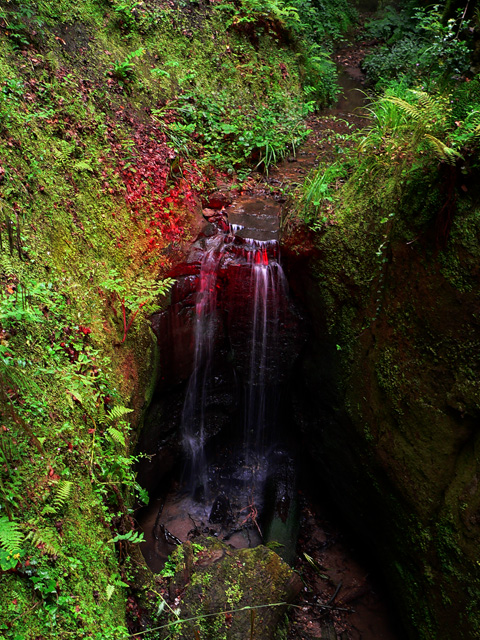 Red Waterfall