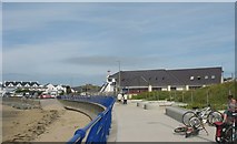 SH2579 : Trearddur Bay's Lifeboat Station from the new promenade by Eric Jones