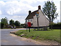 The Crown Public House, Snape Village Sign & The Green Postbox