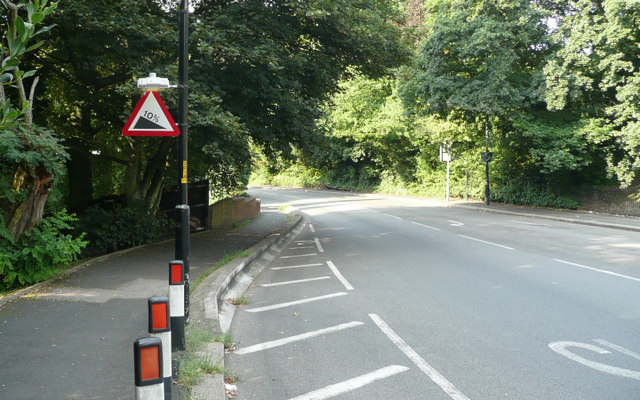 College Road - Steep Hill 10%