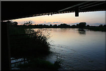 SK4631 : Sunset on the Trent by David Lally