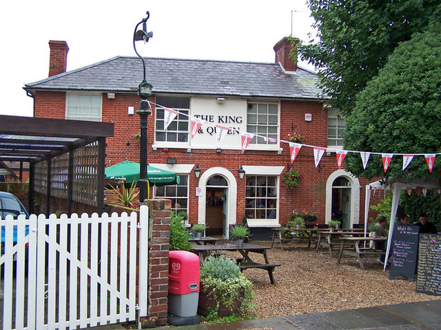 The King And Queen Public House Hamble C Richard Dorrell
