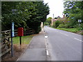 B1121 The Street & Sternfield Street Postbox