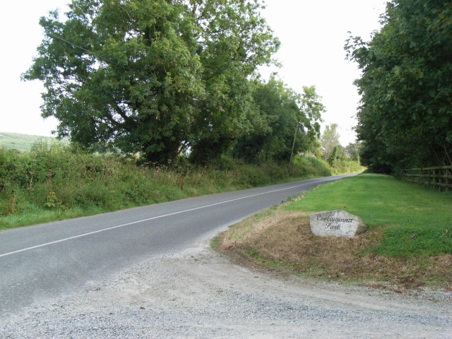 The R761 "Coast Road" at Coolawinna, Co. Wicklow