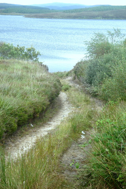 Track to Lough Avenly