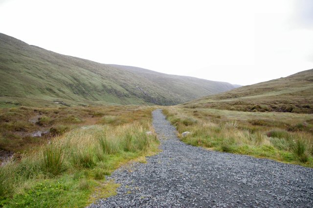 Track leading down to Loch Gleann Bheatha