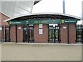 Turnstiles to the grounds