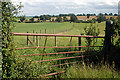 Broken gate & pasture