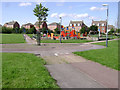 Central open space, Warwick Gates estate