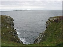 SH2279 : A minor indenture in the coastline provides a clear view south towards Rhoscolyn Head by Eric Jones
