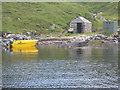 NB0319 : Ard Bheag Jetty and shoreside storage from seaward by JJM