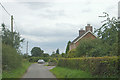 Country lane & speeding car