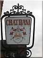 Close -up for Chatham Town Sign