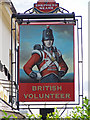 The British Volunteer - pub sign