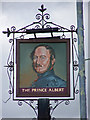 The Prince Albert pub sign