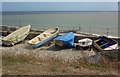 Boats overlooking the sea