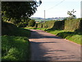 SX9199 : Lane near Sevenstone Barton, looking north by Rob Purvis