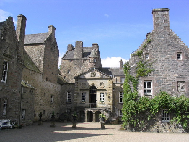 Entrance to Murthly Castle