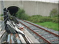 Tunnel under A55 at Pentre Berw