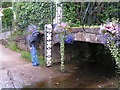 The ford and footbridge in Pump Street