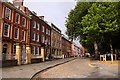 The edge of Queen Square in Bristol