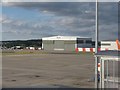 Harrods hangar at London Luton Airport