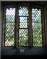 Stained glass window at St John the Baptist, Ditton Priors (1)