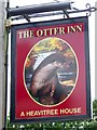 Sign for the Otter Inn, Weston