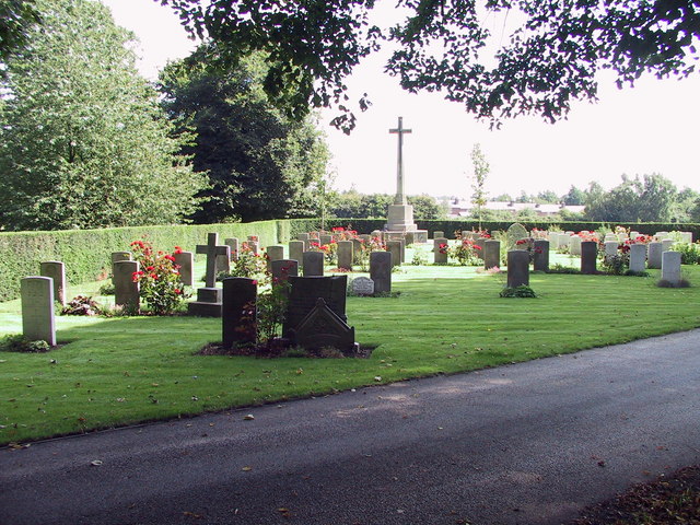 War Graves at Nottingham Road Cemetery, Derby
