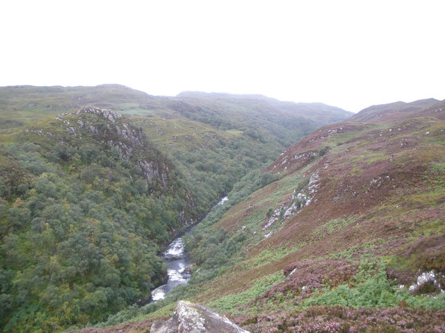 River Kirkaig from the stalkers path