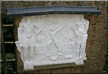 SK4663 : Plasterwork detail – Hardwick Old Hall by Kate Jewell