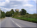 TM4461 : B1069 Haylings Road & Leiston Water Tower in Goldings Lane by Geographer