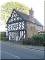 Half timbered house opposite Cunnery Lane