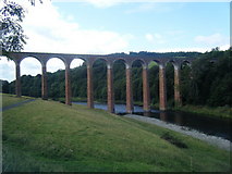 NT5734 : Leaderfoot Viaduct by Colin Pyle