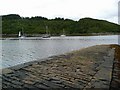 NM6864 : Jetty and moorings at Salen by Gordon Brown